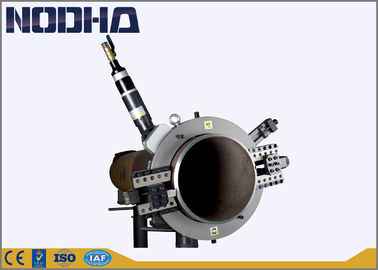 Pneumatischer gefahrener Rohr-kalter Schneider/Maschinenhälften-Rohr-Schneidemaschine mit Stahlkörper